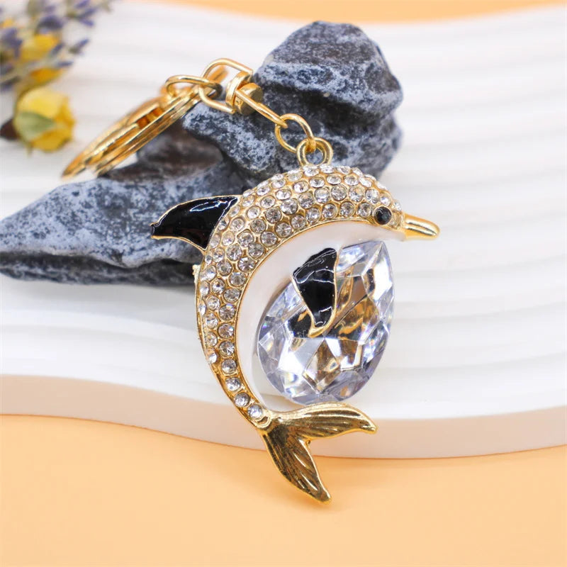 Summer Beach Starfish Keychain Souvenir Gifts for Women Men Car Key Handbag Pendants Keyrings DIY Jewelry Accessories