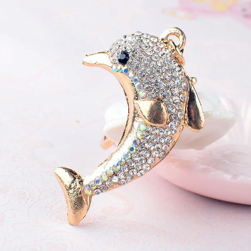 Summer Beach Starfish Keychain Souvenir Gifts for Women Men Car Key Handbag Pendants Keyrings DIY Jewelry Accessories
