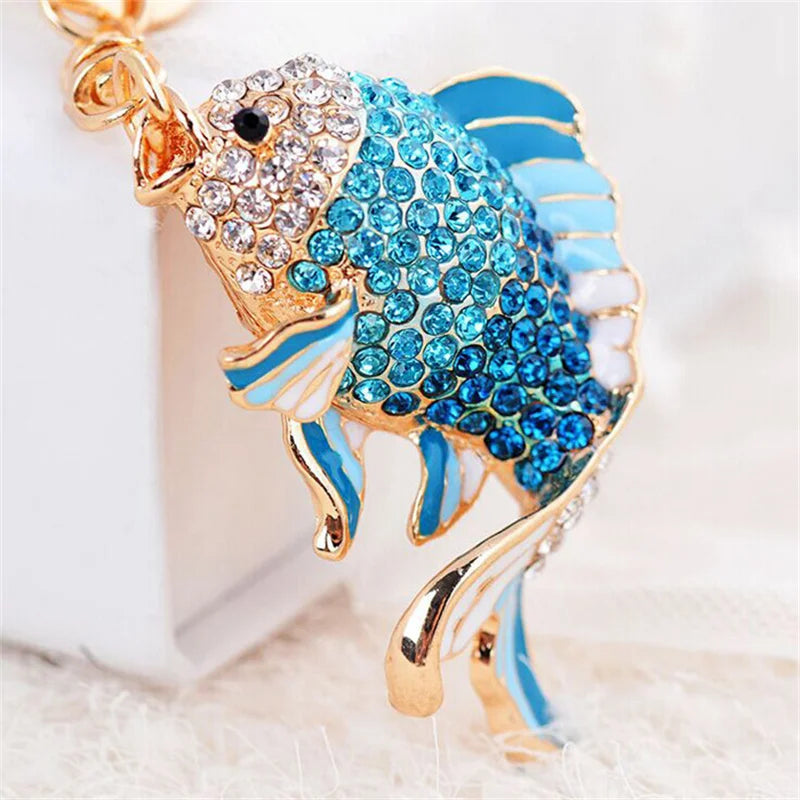 Summer Beach Starfish Keychain Souvenir Gifts for Women Men Car Key Handbag Pendants Keyrings DIY Jewelry Accessories
