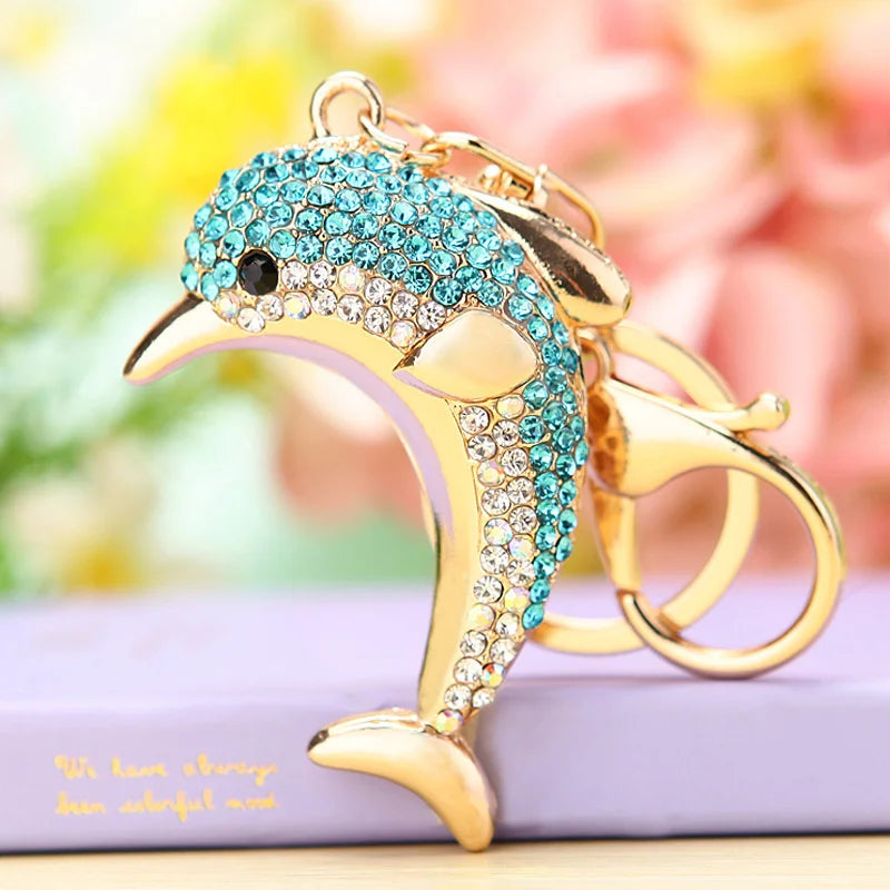 Summer Beach Starfish Keychain Souvenir Gifts for Women Men Car Key Handbag Pendants Keyrings DIY Jewelry Accessories