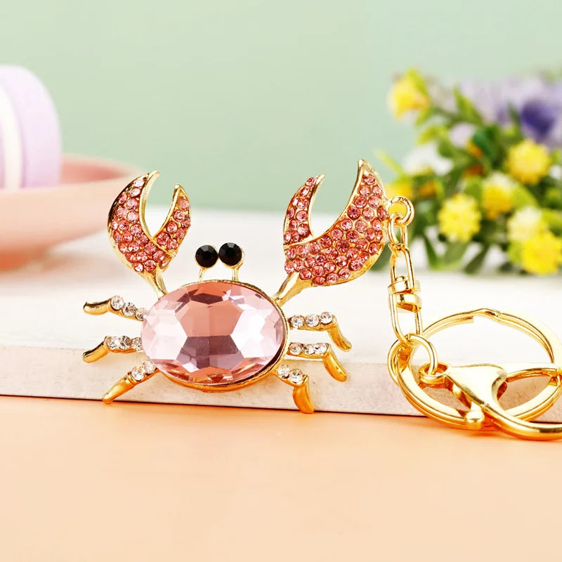 Summer Beach Starfish Keychain Souvenir Gifts for Women Men Car Key Handbag Pendants Keyrings DIY Jewelry Accessories
